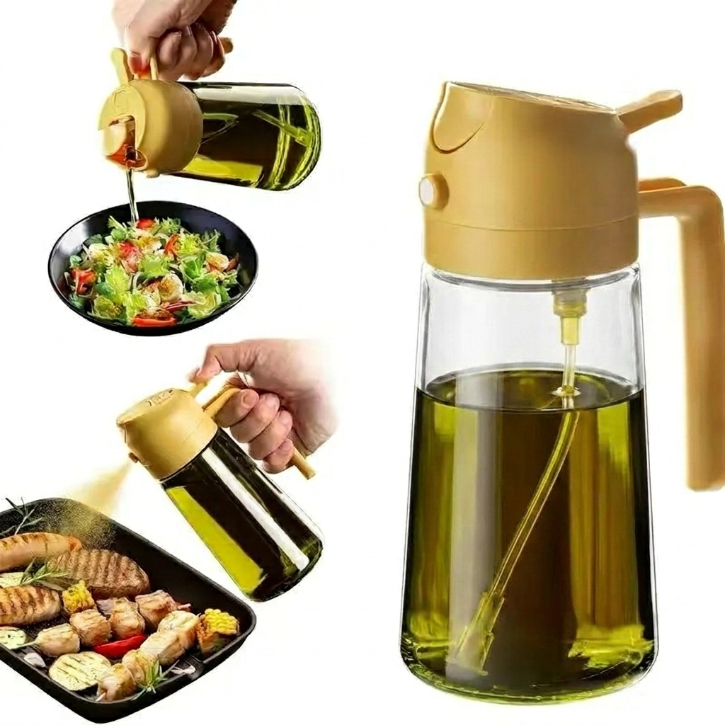 Norivia™ LightShield Premium Oil Sprayer & Dispenser | 470ml